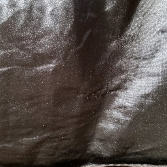 Satin Black Dress - Picture 5 of 5